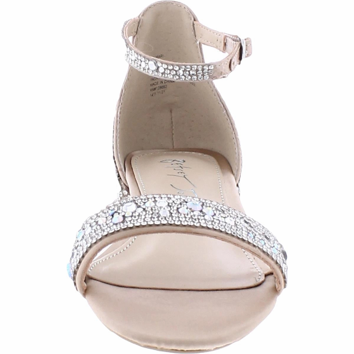 Mari Girls Rhinestone Dressy Block Heel