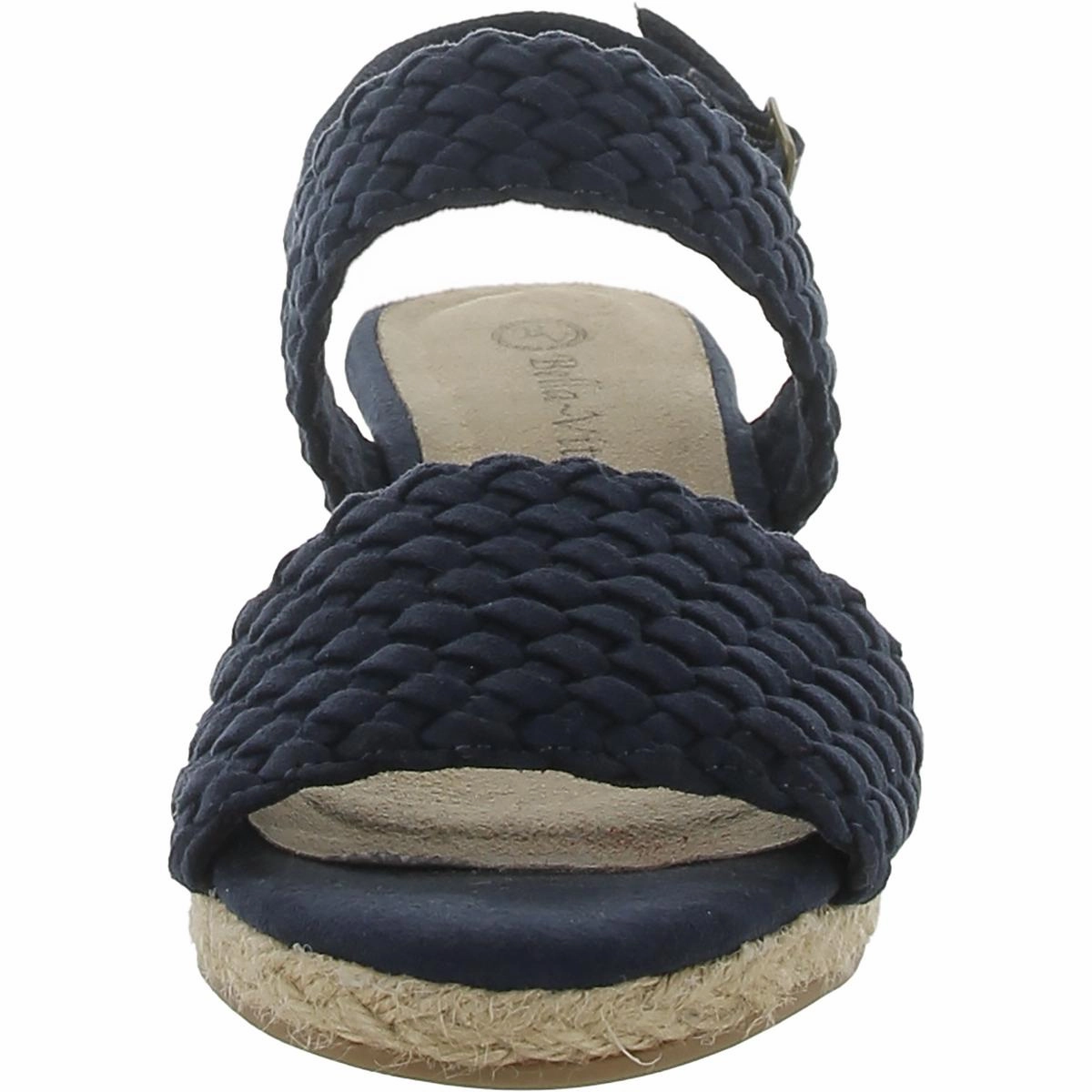 Mariella Womens Faux Suede Wedge Espadrilles