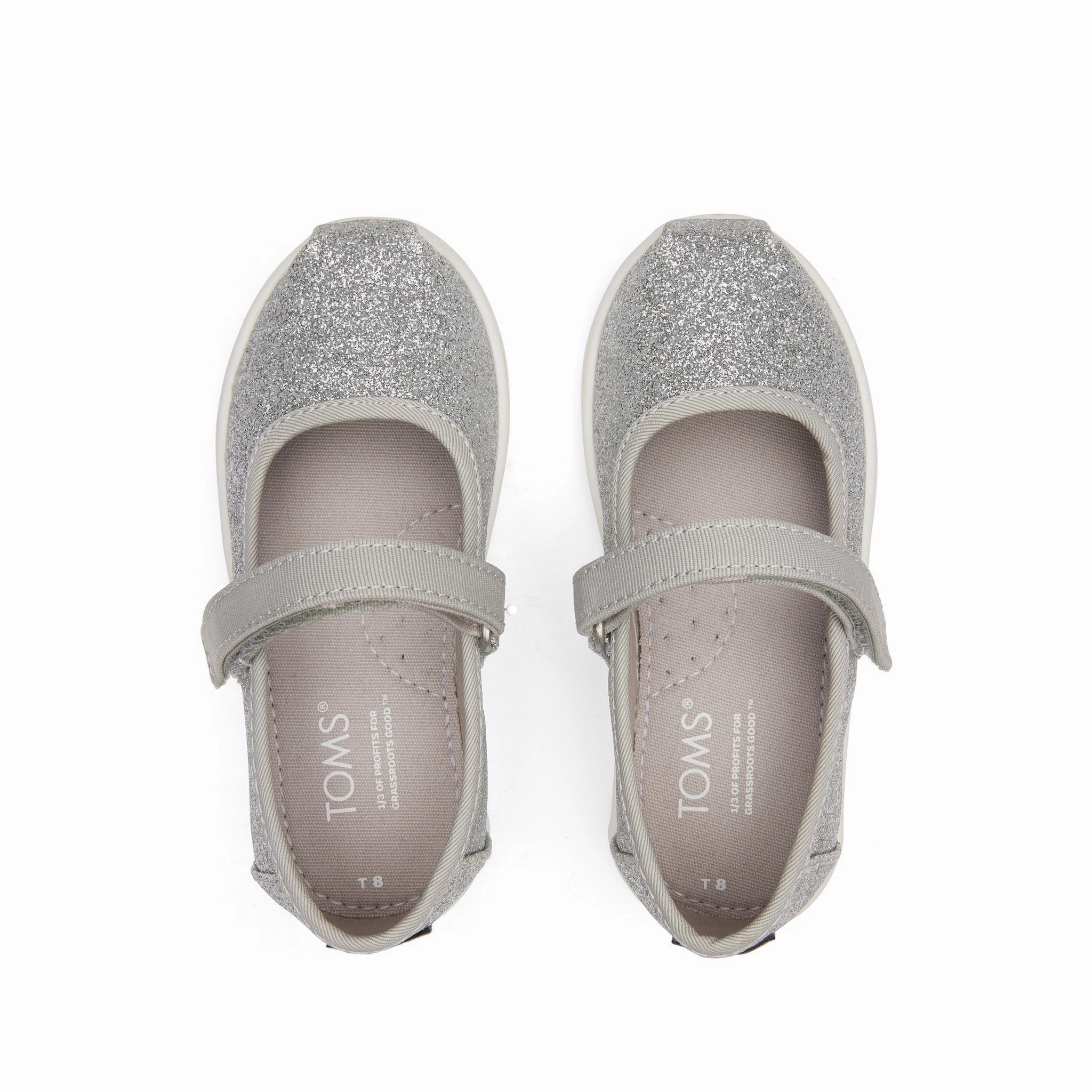 Mary Jane Silver Toddler Shoe