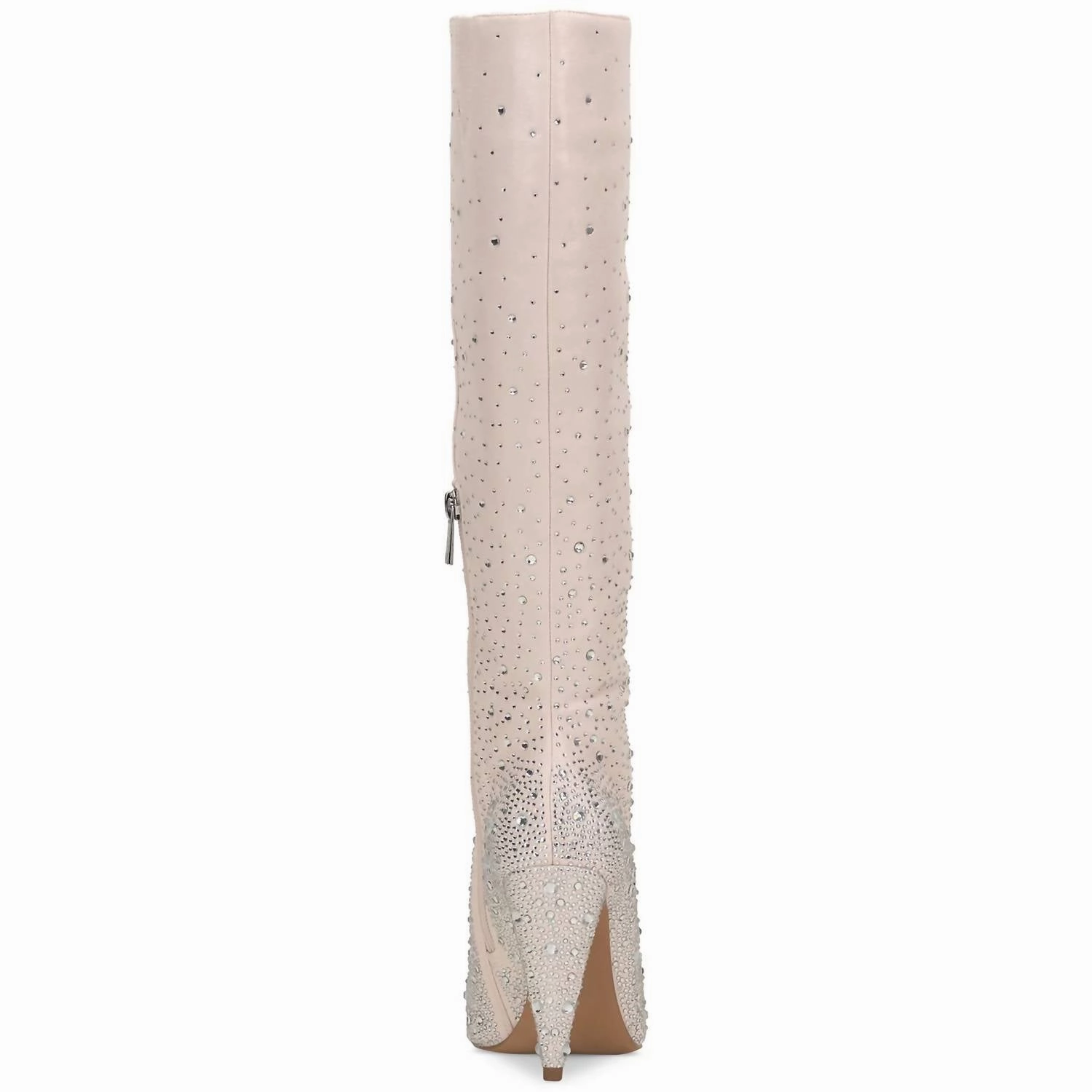 Maryeli Embellished Dress Boots In Chalk