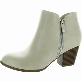 MASRINAA ZIP BOOTIE Womens Faux Leather Embroidered Ankle Boots High-quality Womens Boots discount