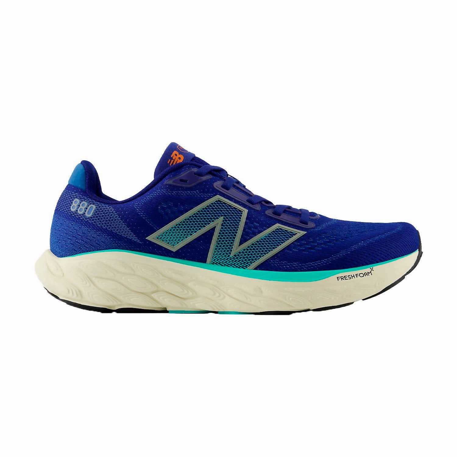 Men Fresh Foam 880 V14 Running Shoes In Blue Green