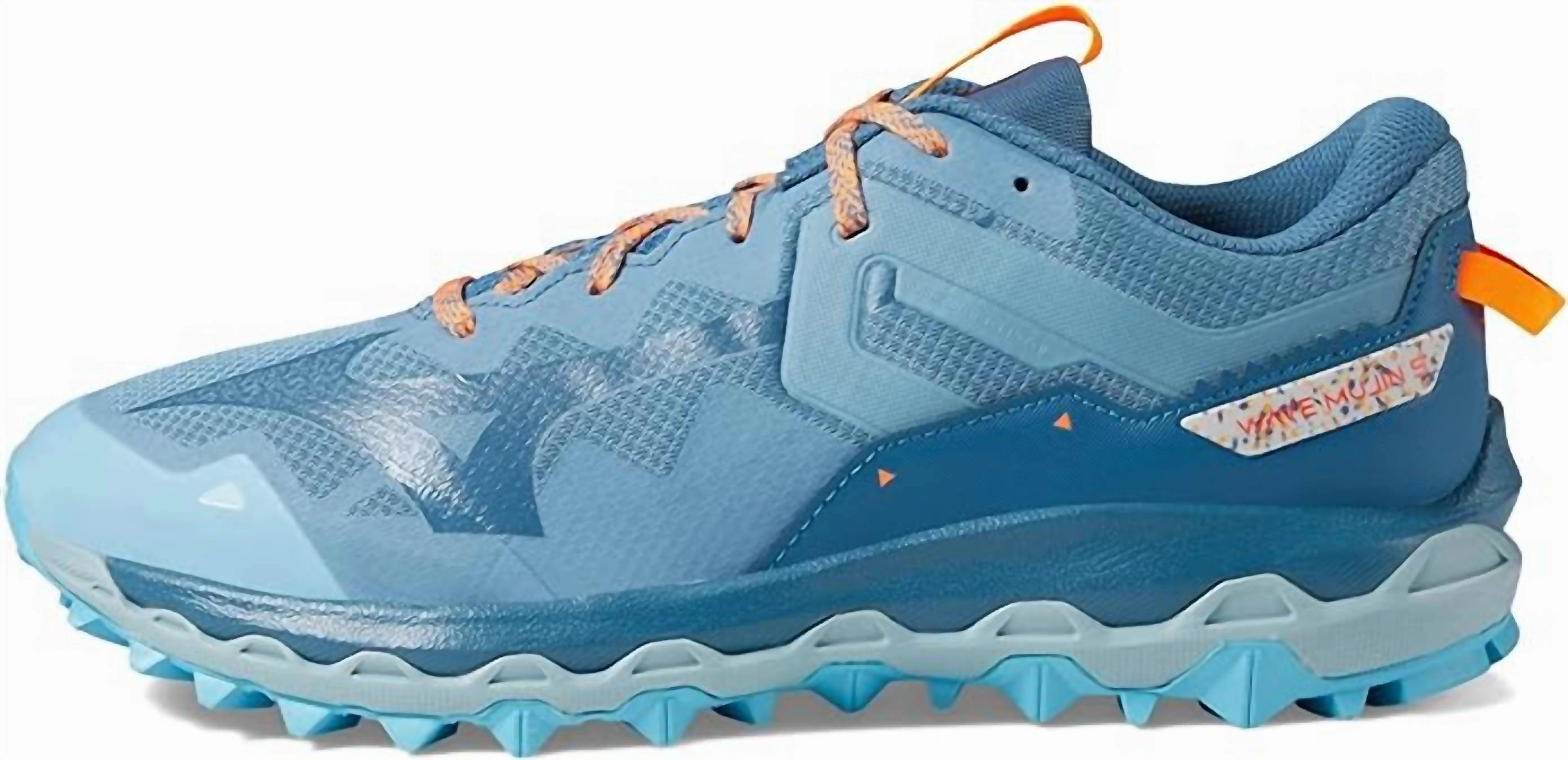 Men Mujin 9 Running Shoe In Provincial Blue/baby Blue