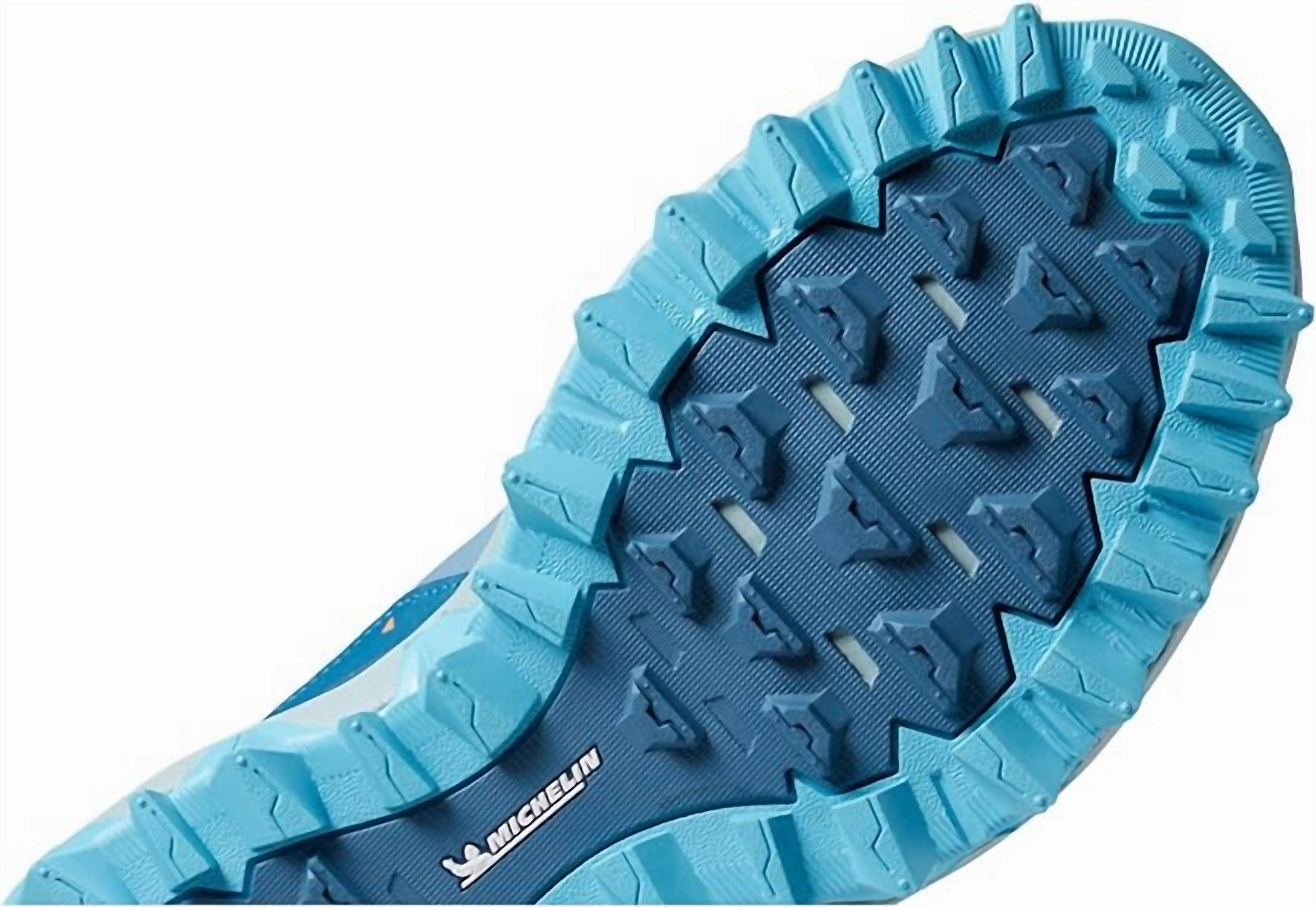Men Mujin 9 Running Shoe In Provincial Blue/baby Blue