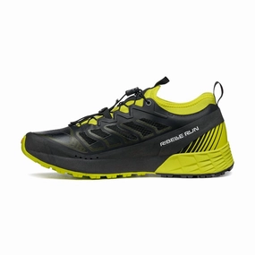 Men"s Ribelle Run In Black/lime Cheap Mens Athletic Sneakers