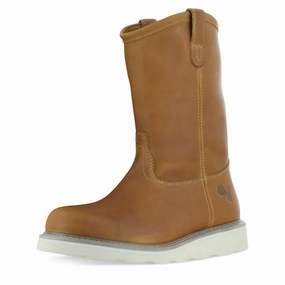 Men's 161 - 10 Wellington Soft Toe Work Boots In Tabaco Cheap Mens Boots & Chukkas