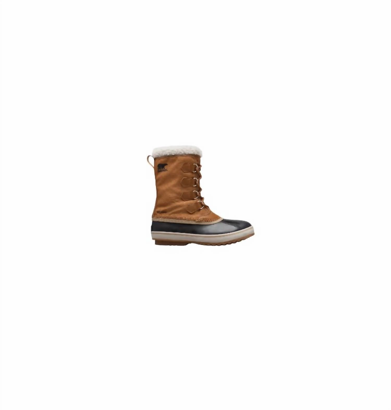 Men's 1964 Pac Nylon Waterproof Winter Boots In Camel Brown, Black Mens Winter & Rain Boots clearance