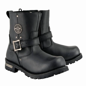 Men's 6In Classic Engineer In Black Cheap Mens Boots & Chukkas