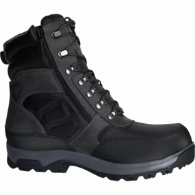 Men's 8000 Works Ubal Side-Zip 400G Insulated Boots In Black Mens Winter & Rain Boots clearance