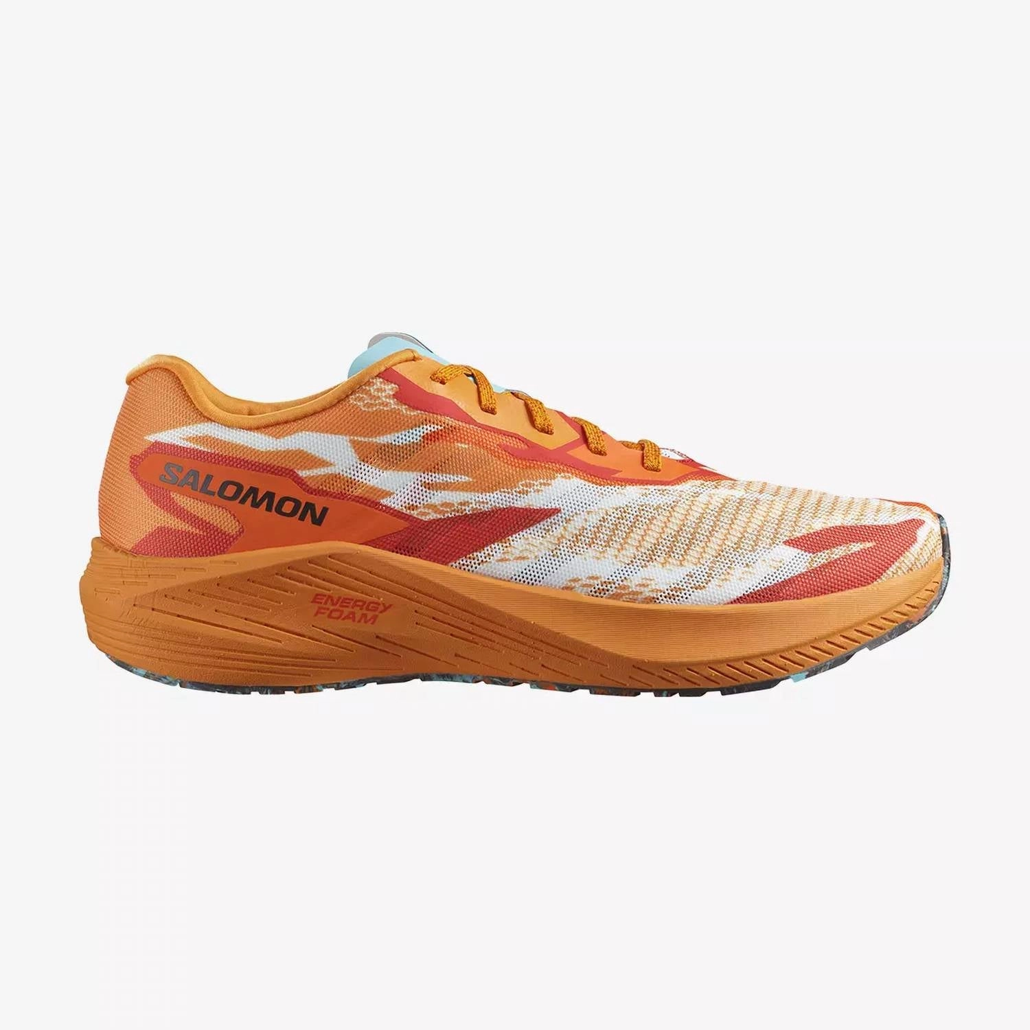 Men's Aero Volt Running Shoes In Turmeric/fiery Red/blue Radiance Mens Athletic Shoes clearance sale