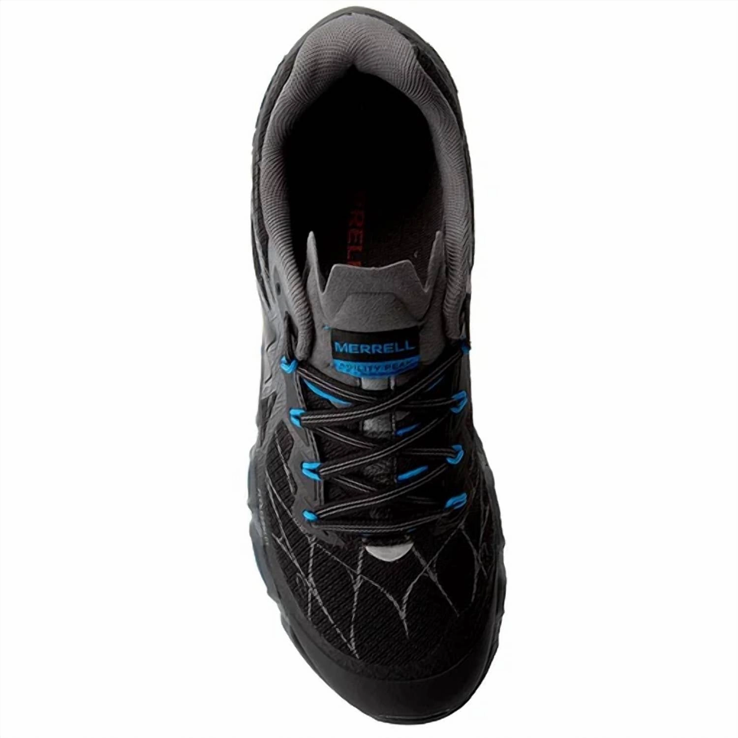 Men's Agility Peak Flex Trail Running Shoes In Black