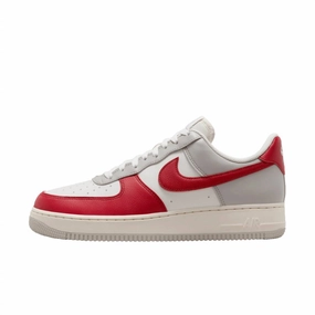Men's Air Force 1 '07 Lv8 Shoes In Iron Ore/gym Red/pale Ivory Mens Sneakers & Athletic Shoes outlet