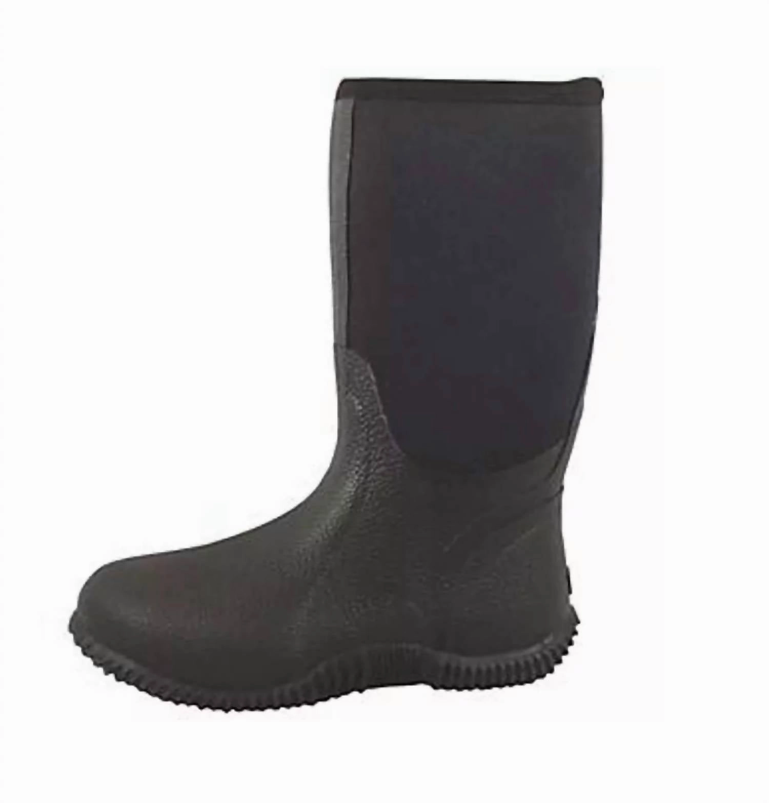 Men's Amphibian Boots In Black