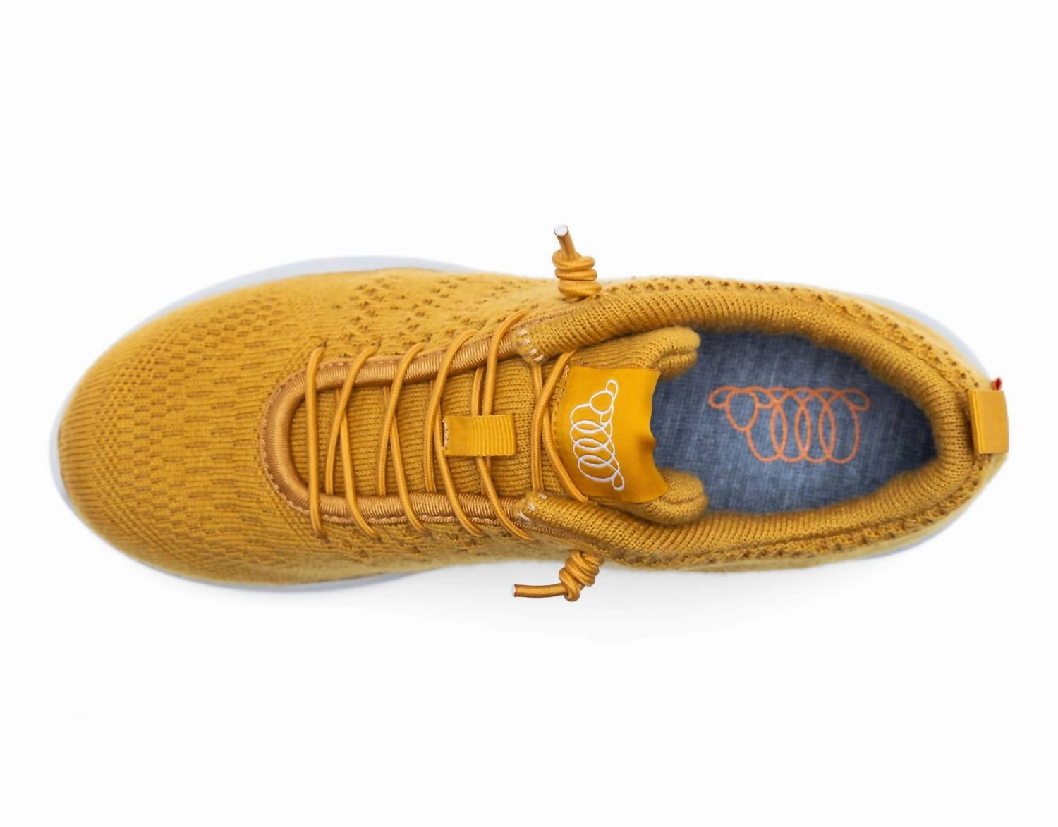 Men's Belmont Sneaker In Mustard Merino Wool