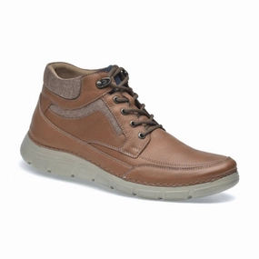 Men's Boots Leather Rock In Brown Sale on Mens Chukka Footwear
