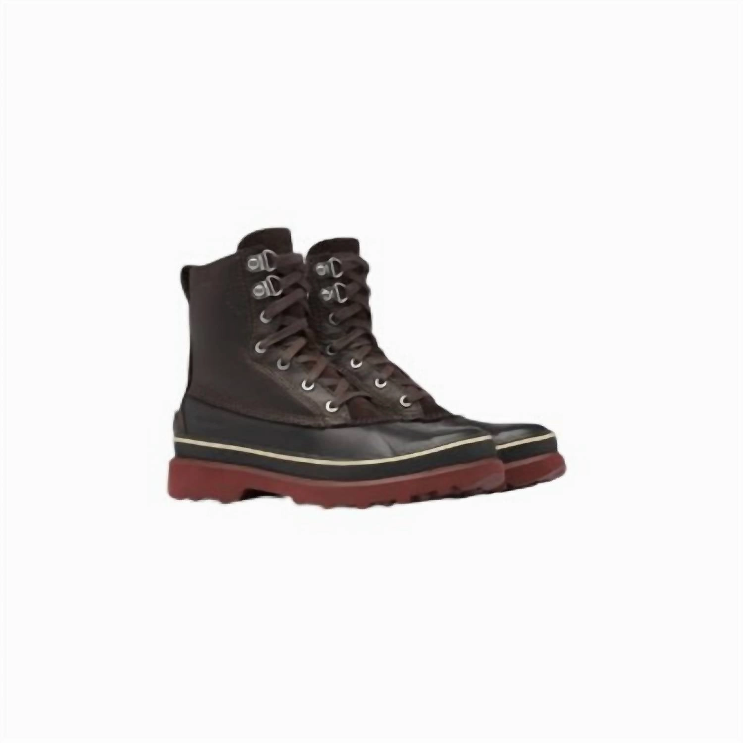 Men's Caribou Storm Waterproof Fashion Boots In Blackened Brown Mens Winter & Rain Boots clearance