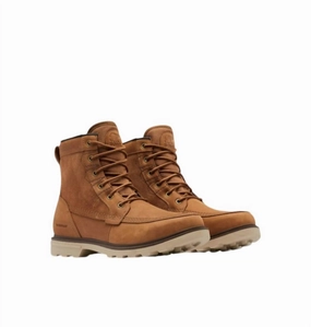 Men's Carson Storm Waterproof Fashion Boots In Camel Brown, Oatmeal Cheap Mens Boots & Chukkas