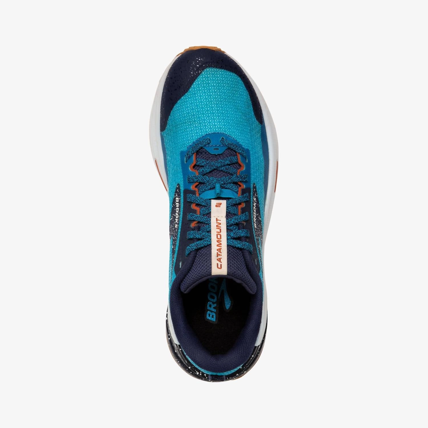 Men's Catamount 2 Trail Running Shoes In Peacoat/atomic Blue/rooibos