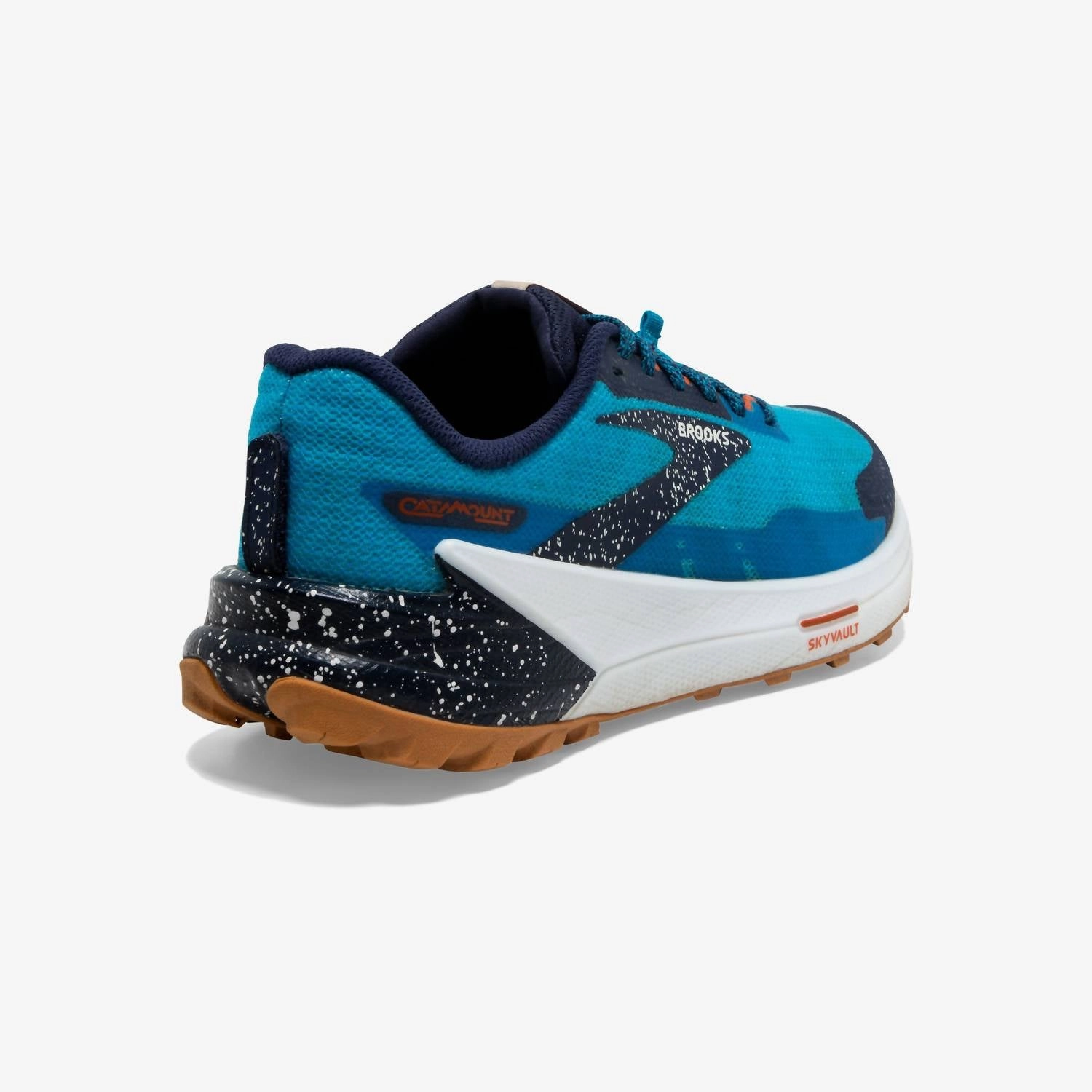 Men's Catamount 2 Trail Running Shoes In Peacoat/atomic Blue/rooibos