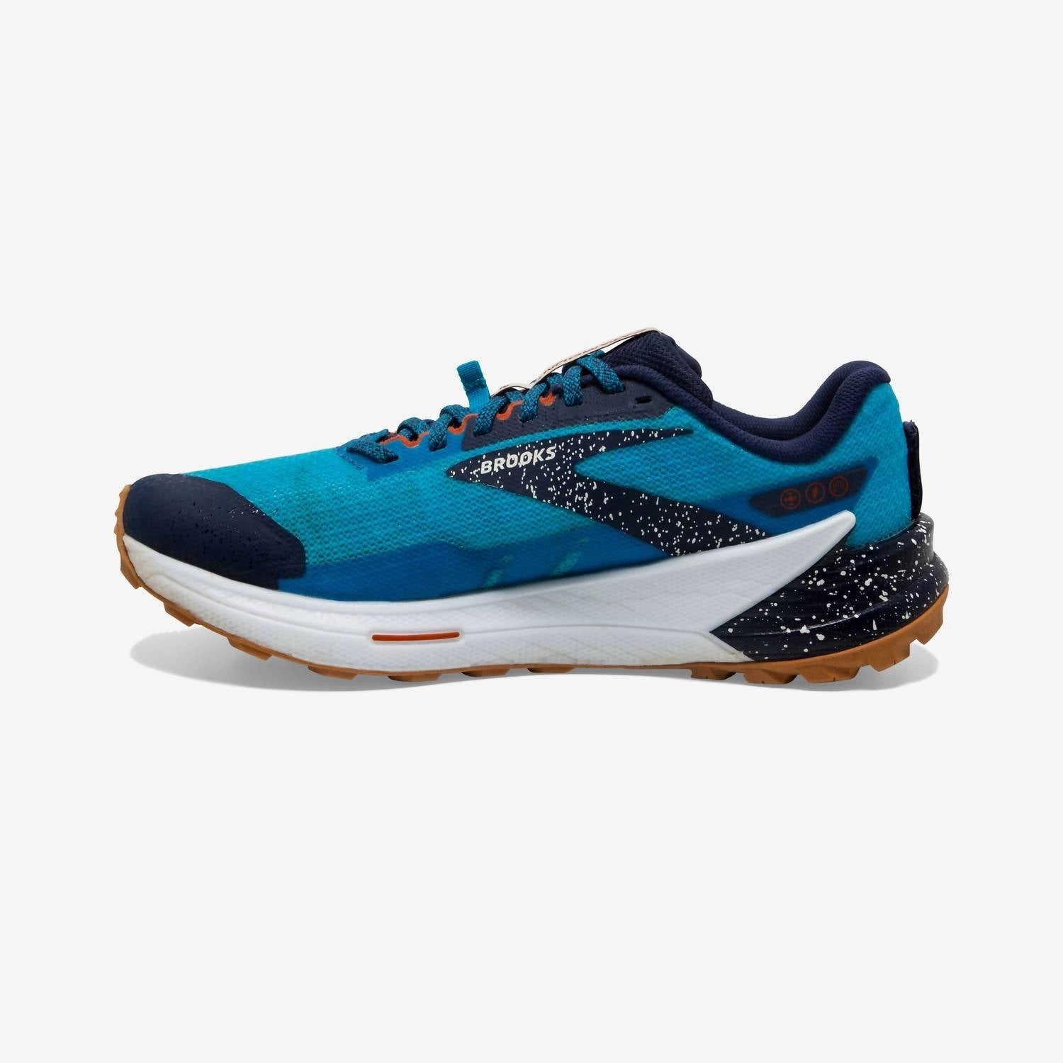 Men's Catamount 2 Trail Running Shoes In Peacoat/atomic Blue/rooibos