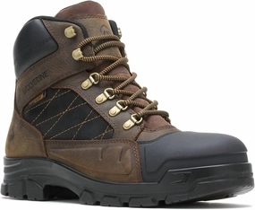 Men's Chainhand Steel Toe Boot In Brown Cheap Mens Boots & Chukkas