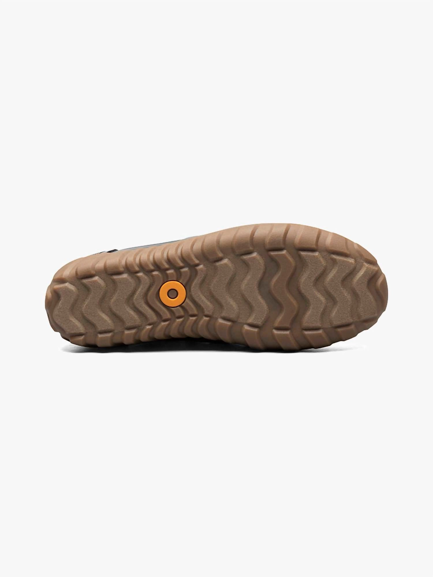 Men's Classic Casual Rain Boots In Cognac Multi