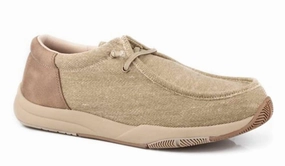 Men's Clearcut Low Canvas Chukka Shoe In Tan Buy Mens Chukkas online shop