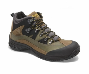 Men's Cloud Waterproof Boot In Green/grey Mens Chukka Boots outlet deals