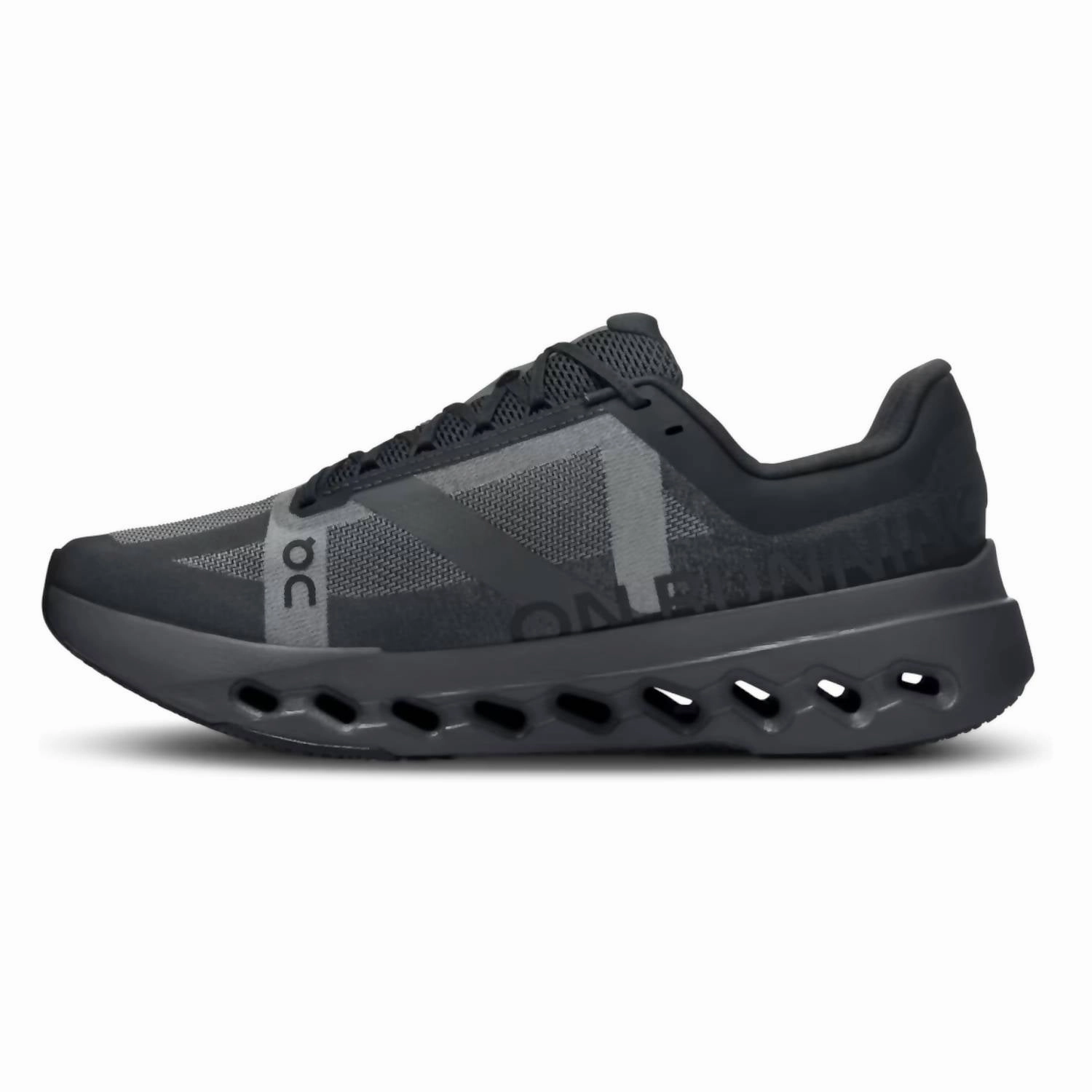 Men's Cloudsurfer Next Running Shoes In Black/ Eclipse