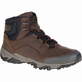 Men's Coldpack Ice  Mid Polar Waterproof Boot In Clay Mens Winter & Rain Boots clearance