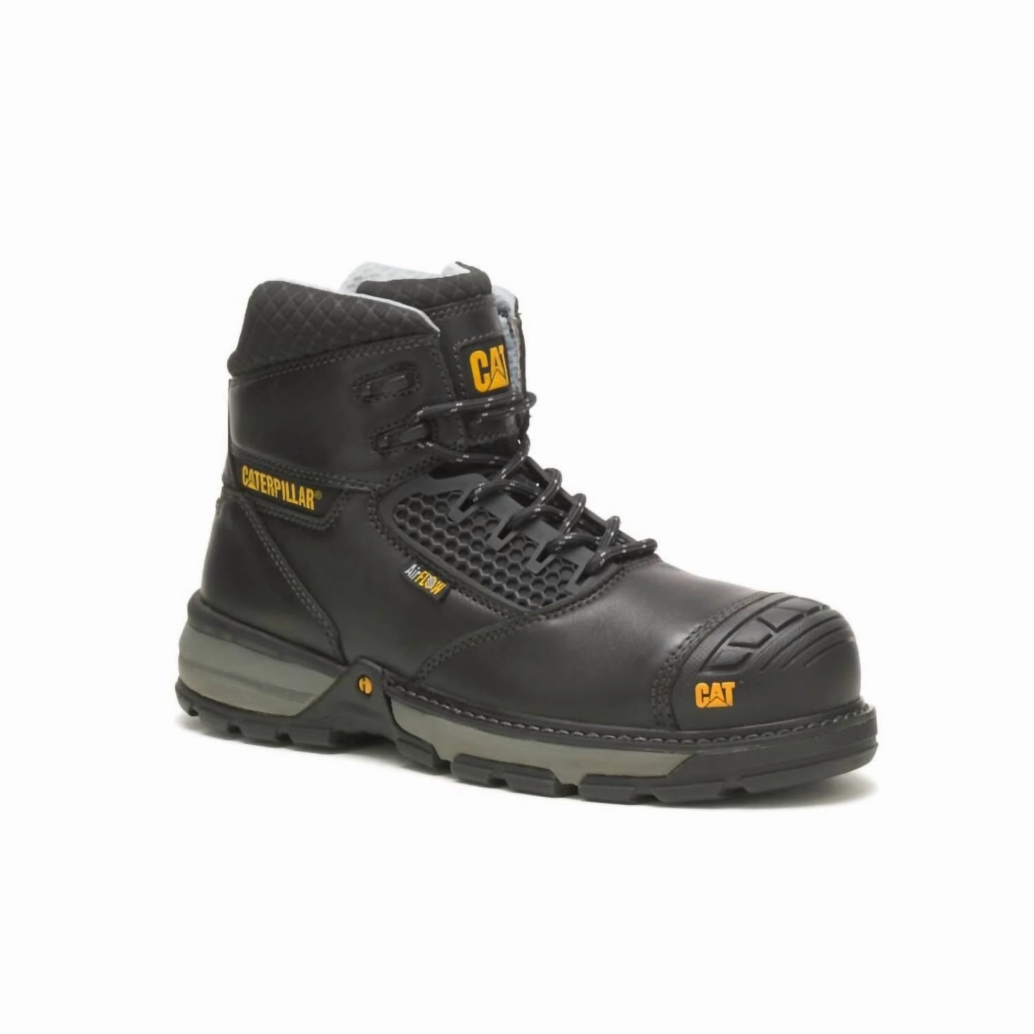 Men's Comp-Toe Excavator Superlite Coolling Cct Work Boot In Black