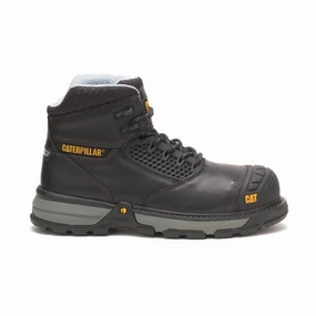 Men's Comp-Toe Excavator Superlite Coolling Cct Work Boot In Black Cheap Mens Boots & Chukkas