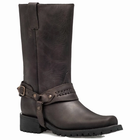 Men's Cowboy Premium Leather Boots In Brown Mens Chukka Boots outlet deals