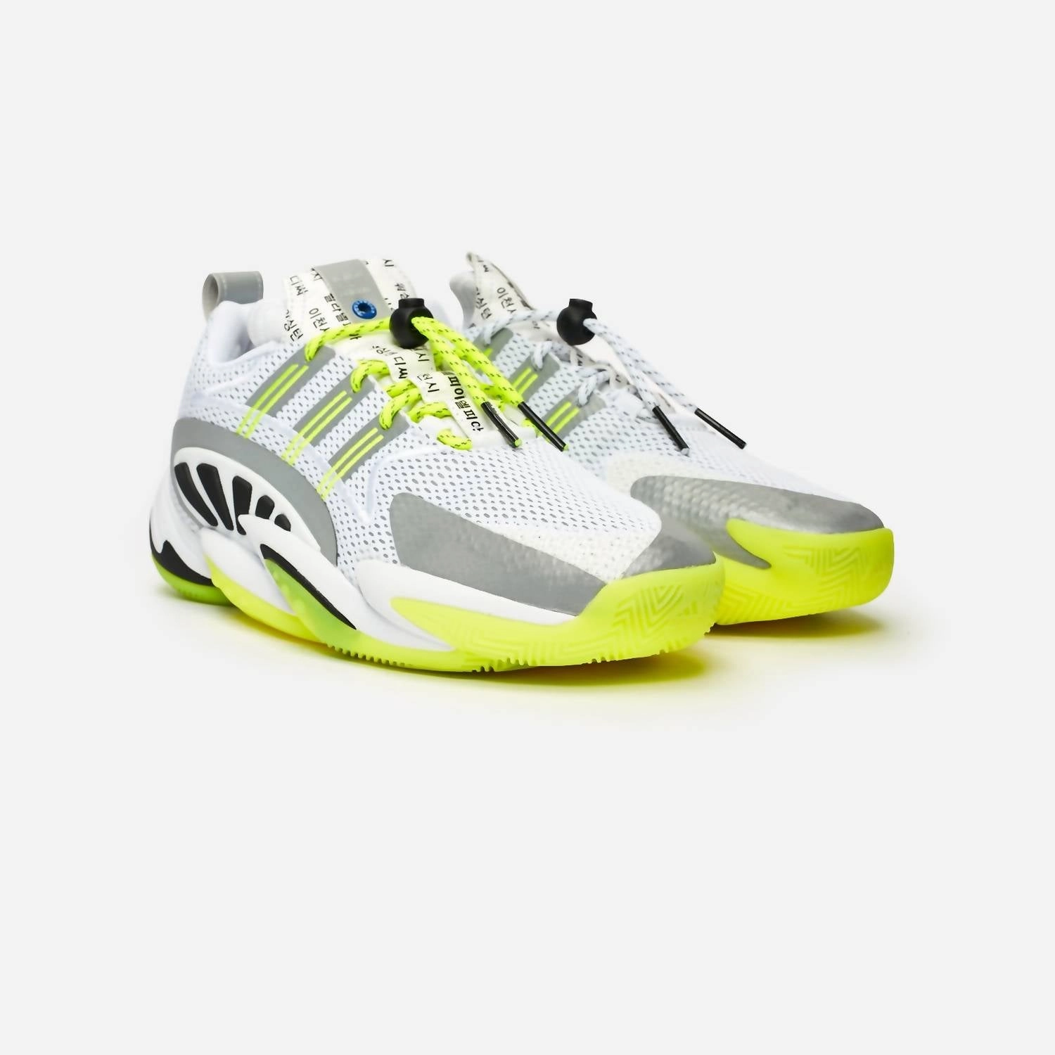 Men's Crazy Byw X 2.0 Ubiq Shoes In White/solar Yellow/core Black