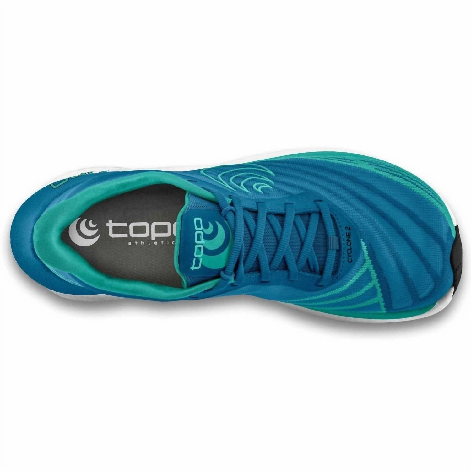Men's Cyclone 2 Running Shoes In Blue/aqua
