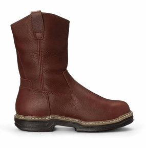 Men's Darco Steel-Toe Met Waterproof Boot - Medium Width In Brown Cheap Mens Boots & Chukkas