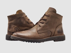 Men's Derby Boots In Brown Cheap Mens Boots & Chukkas