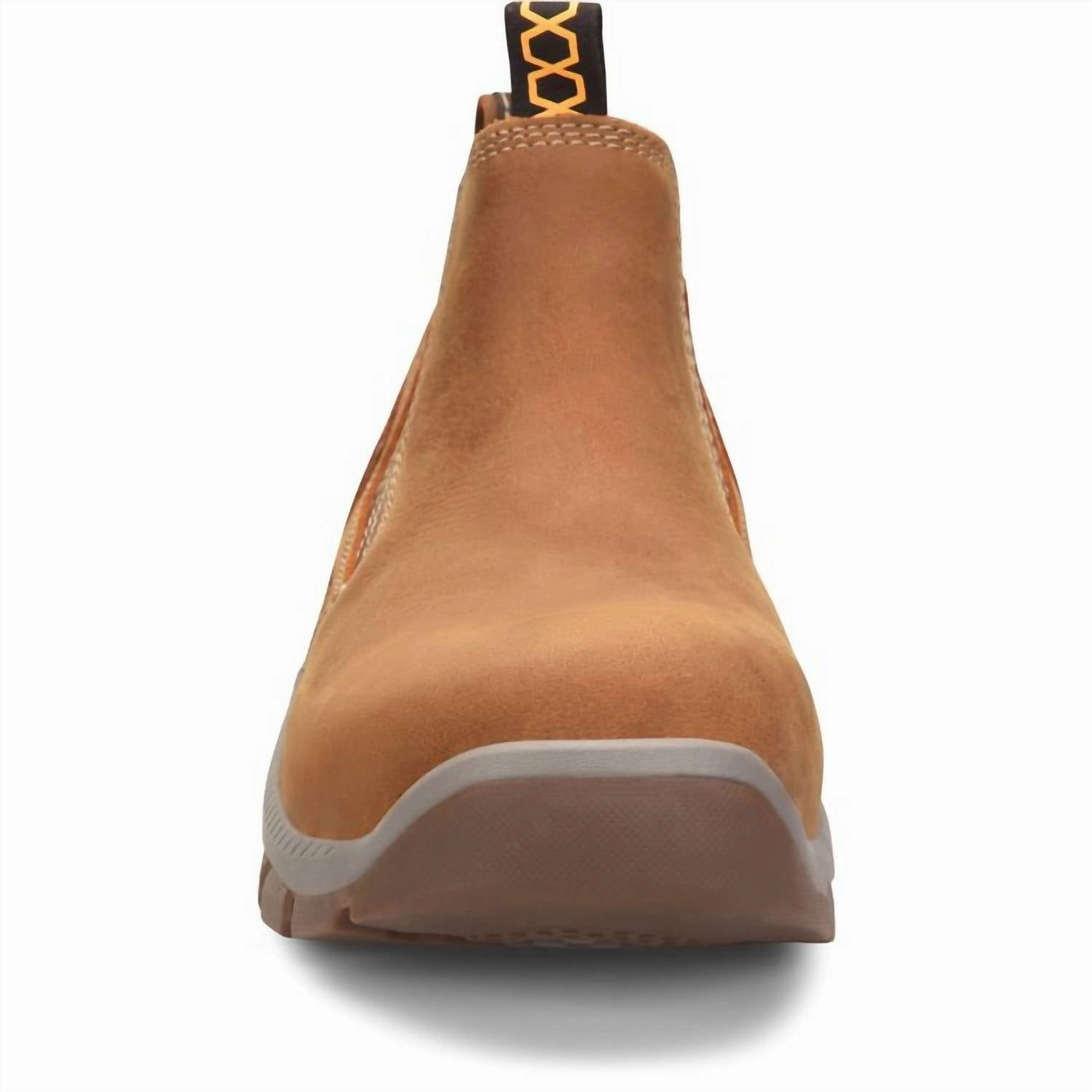 Men's Duke Composite Toe Slip On Work Boots In Brown