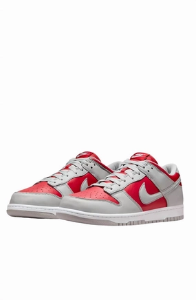 Men's Dunk Low Qs Ultraman Sneaker In Varsity Red/silver/white Cheap Mens Athletic Sneakers