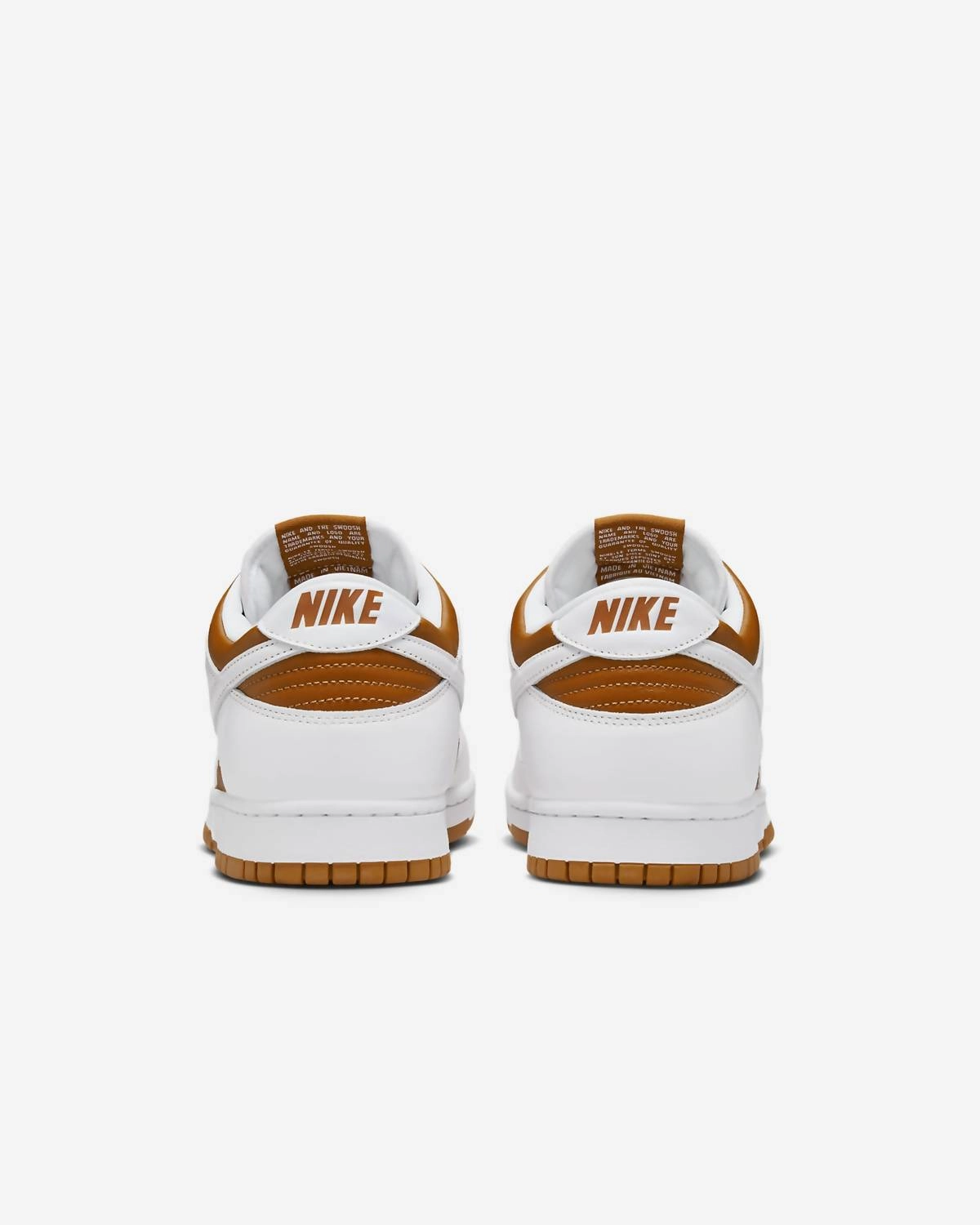 Men's Dunk Low Shoes In Dark Curry/white