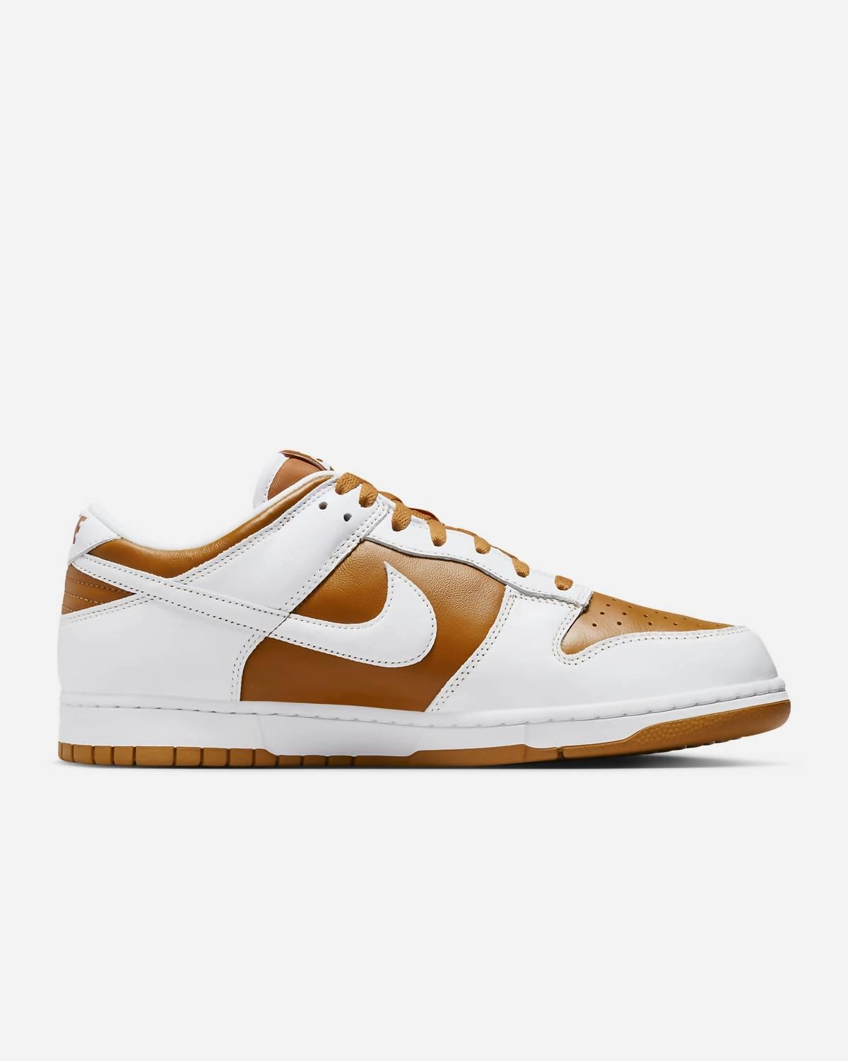Men's Dunk Low Shoes In Dark Curry/white
