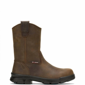 Men's Durashocks Sr Icon Soft Toe Waterproof Wellington Work Boot In Dark Brown Buy Mens Chukkas online shop