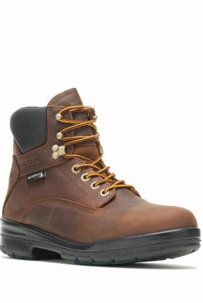 Men's Durashocks Sr Safety Boots - Medium In Dark Brown Cheap Mens Boots & Chukkas