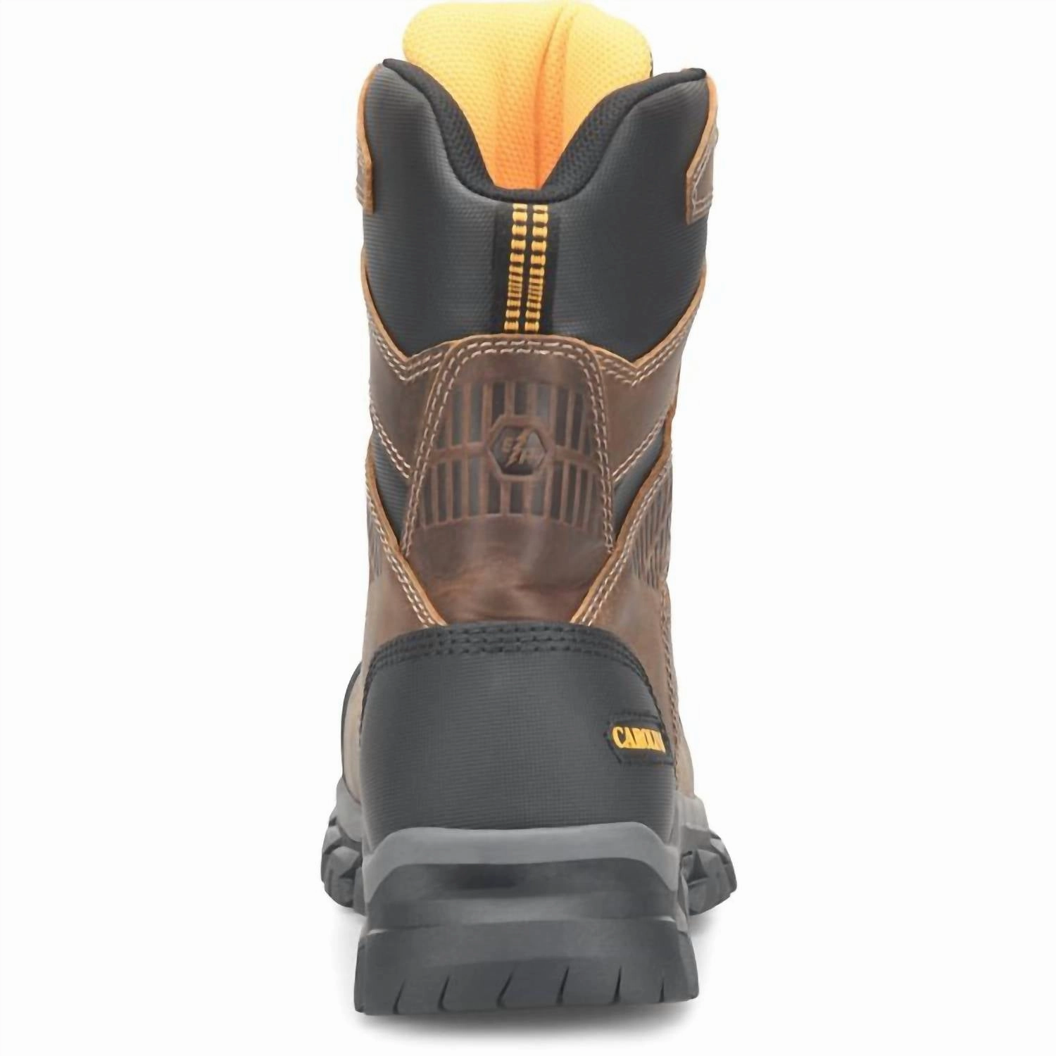 Men's Falcon 8" Steel Toe Work Boots In Brown