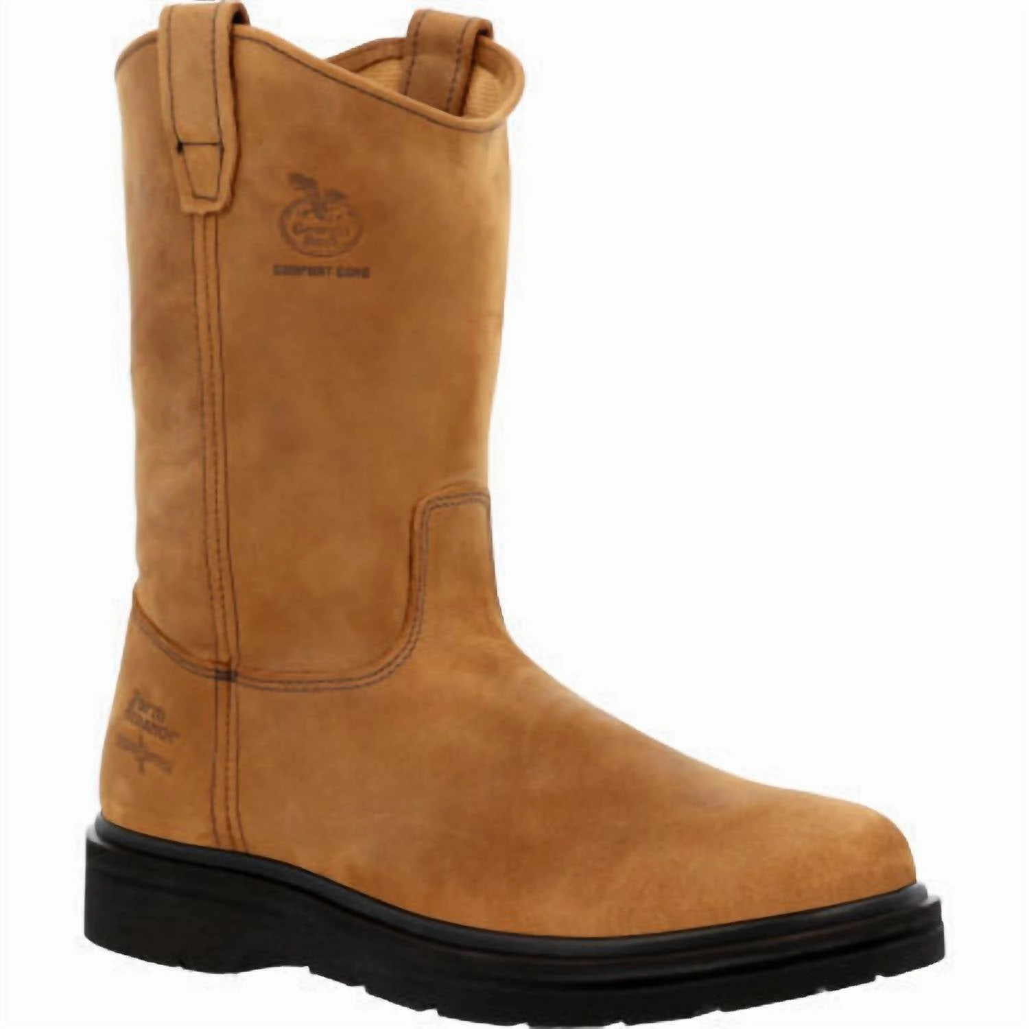 Men's Farm And Ranch Wellington Boot In Brown Cheap Mens Boots & Chukkas