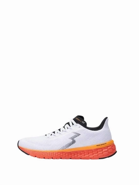 Men's Fierce 2 Trainer Shoes - Medium Width In White,magma Orange Cheap Mens Athletic Sneakers