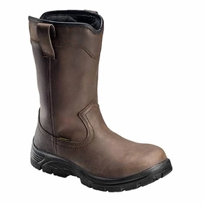Men's Framer Wellington Composite Toe Boot In Brown Cheap Mens Boots & Chukkas