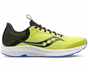 Men's Freedom 5 Running Shoes In Acid/blue Raz Cheap Mens Athletic Sneakers