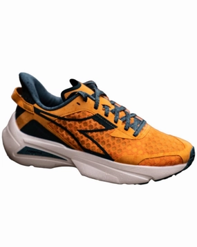 Men's Frequenza Running Shoes In Kumquat/meditterranea Cheap Mens Athletic Sneakers
