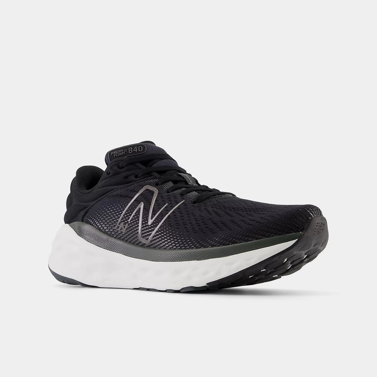 Men's Fresh Foam X 840V1 Running Shoes In Blacktop/black
